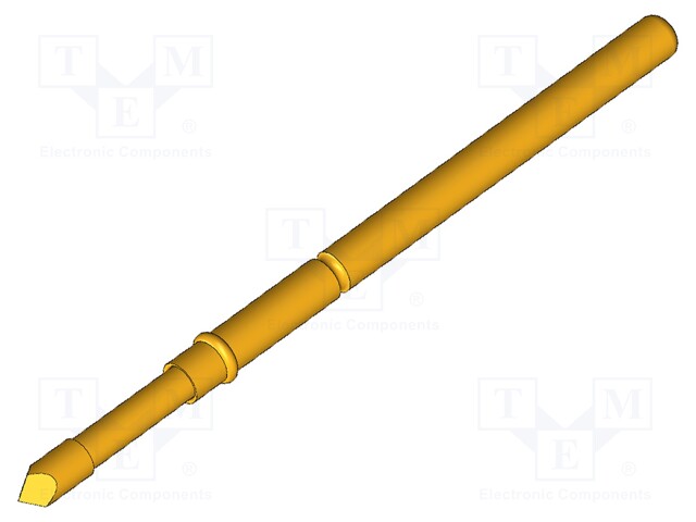Test needle; Operational spring compression: 4mm; 5A; Ø: 1.5mm