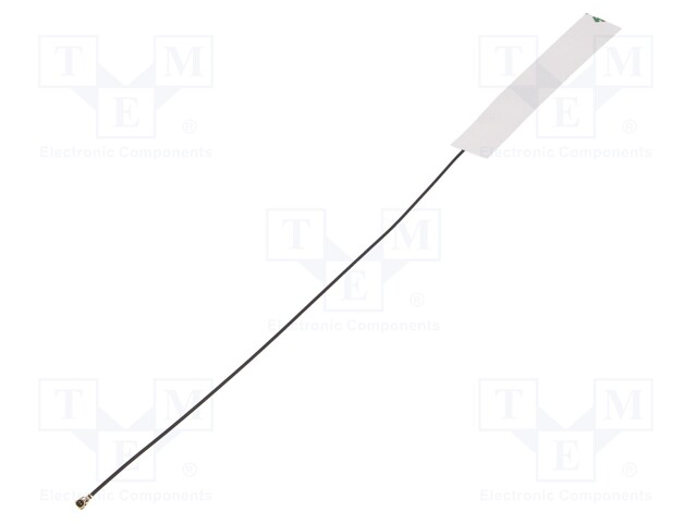 Antenna; Bluetooth,WiFi,ZigBee; 3.3dBi; linear; 35x11x0.1mm; U.FL