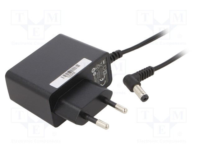 Power supply: switched-mode; constant voltage; 12VDC; 1A; 12W