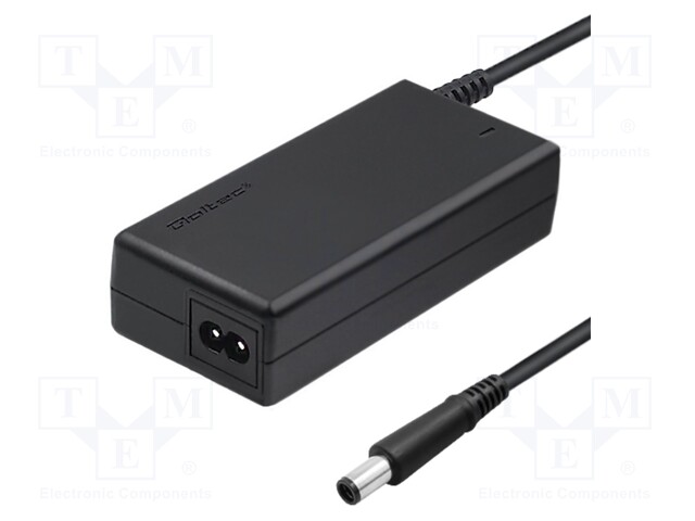 Power supply: switched-mode; 19.5VDC; 3.34A; 65W; for notebooks