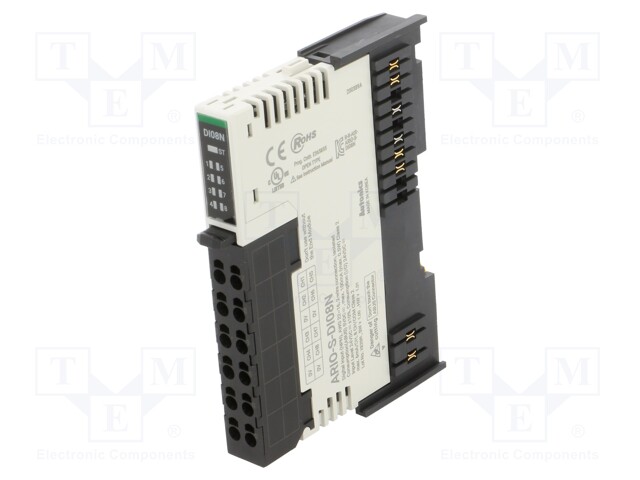 Digital input; 24VDC; IP20; IN: 8; 14.4x100x70mm; ARIO; IN 1: NPN