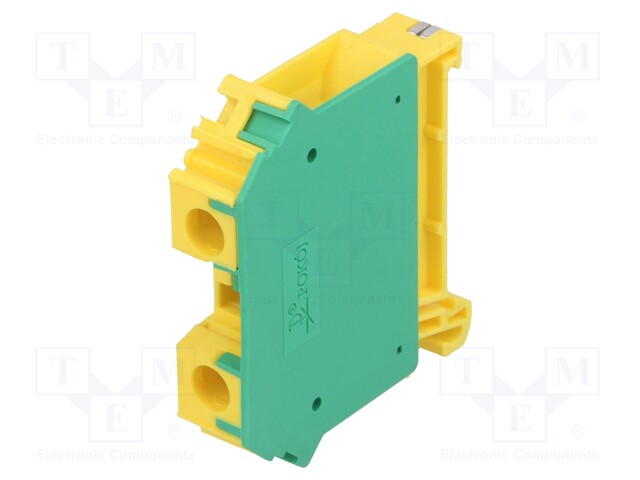 Splice terminal: rail; 0.5÷16mm2; ways: 1; terminals: 2; polyamide