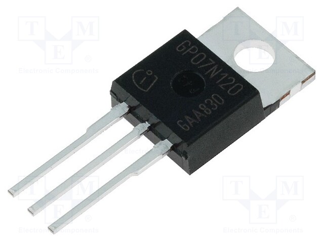 Transistor: IGBT; 1.2kV; 16.5A; 125W; TO220AB