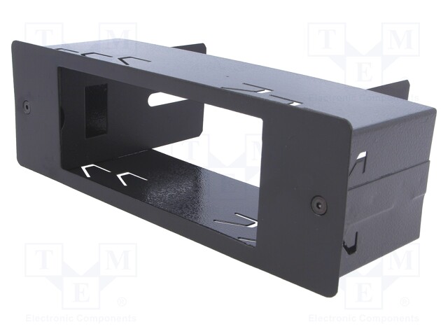 Mounting half frame for CB radio; Cobra; with center hole