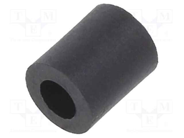 Spacer sleeve; cylindrical; polyamide; L: 6mm; Øout: 5mm; max.110°C