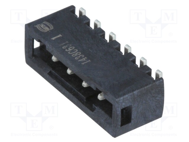 Connector: wire-board; female; PIN: 4; 2.54mm; Series: har-flexicon