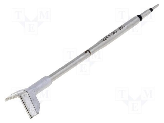 Tip; bent; 11x11mm; for JBC-HT-A hot tweezers