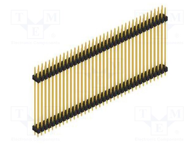 Connector: pin strips; pin header; male; PIN: 72; 2.54mm; THT; 2x36