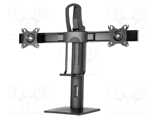 Monitor holder; 2÷6kg; 17÷27"; Standard: 75x75mm,100x100mm