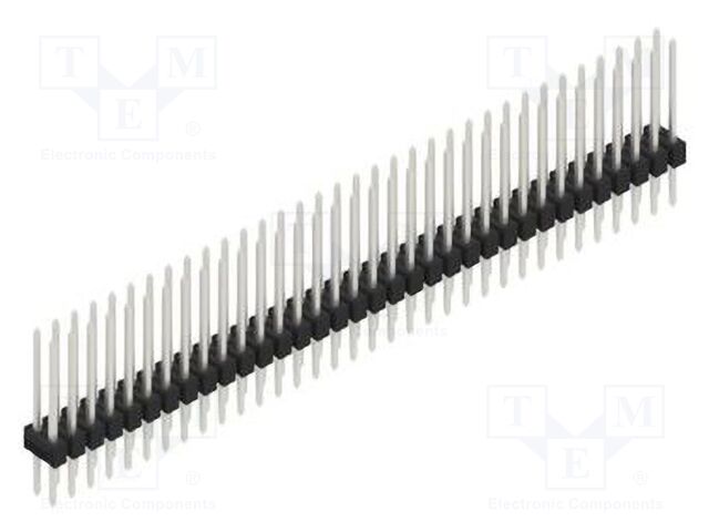 Connector: pin strips; pin header; male; PIN: 68; 2.54mm; THT; 2x34