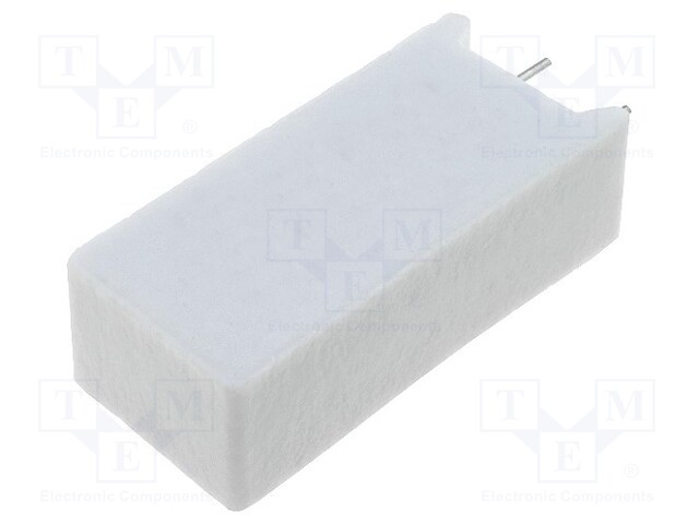 Resistor: wire-wound; cement; THT,vertical; 100mΩ; 10W; ±5%