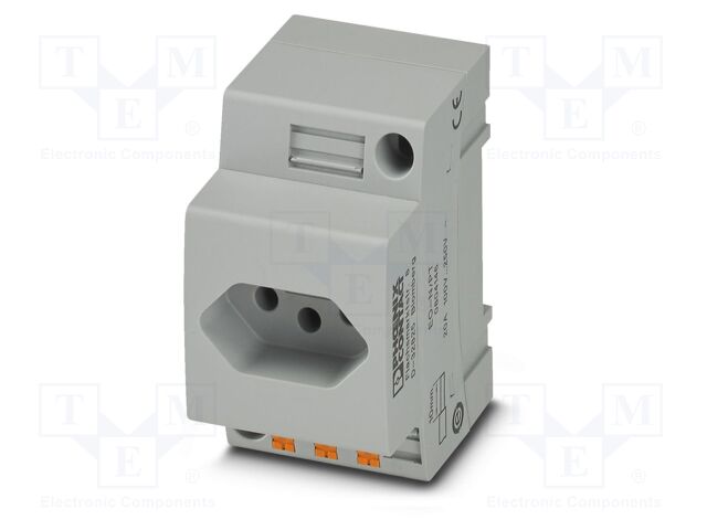 Connector: AC supply; socket; female; 10A; PIN: 3; push-in; 250VAC
