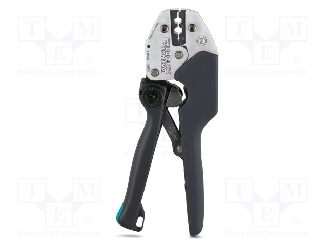Tool: for crimping colaxial / RF connectors; 204mm