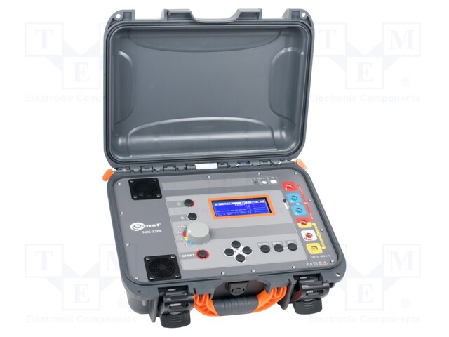 Meter: short circuit loop impedance; LCD,with a backlit; IP67