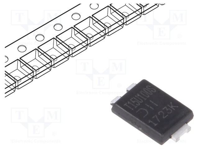 Diode: switching; SMD; 100V; 15A; Package: reel,tape; PowerDI®5