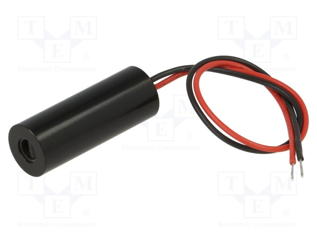 Module: laser; 2.5mW; red; line; 635nm; 2.7÷3.3VDC; 20÷45mA; 90°