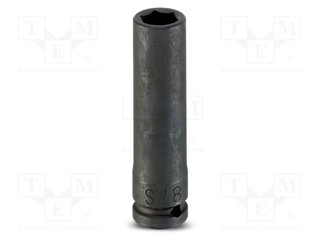 Wrench; hex socket,socket spanner; HEX 13mm; 1/4"