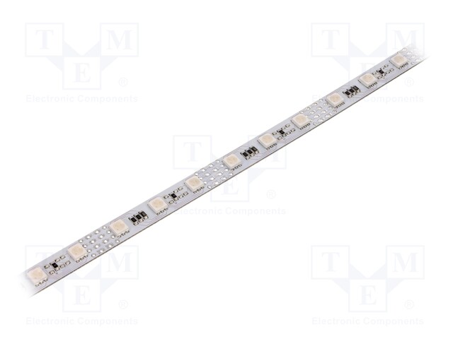 LED strip; 12V; RGB; W: 10mm; L: 300mm; 120°; D: 3mm; LED/m: 60; 14.4W/m