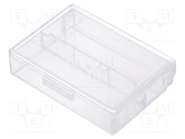 Container: compartment box; 75x51x15mm