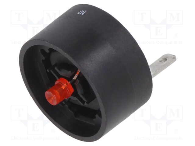 Illuminating unit; 84; IP40; Leads: 2,8x0,8mm connectors; 24VDC