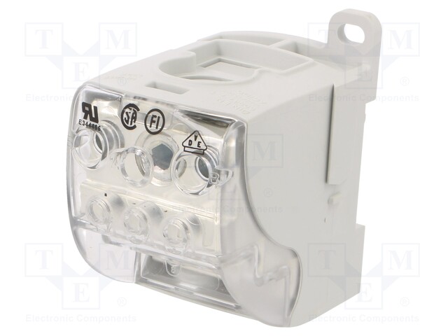 Splice terminal: distribution block; SUB; ways: 1; terminals: 10