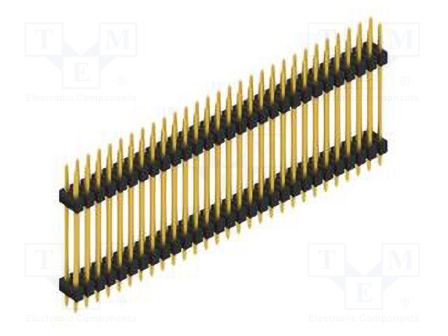 Connector: pin strips; pin header; male; PIN: 58; 2.54mm; THT; 2x29