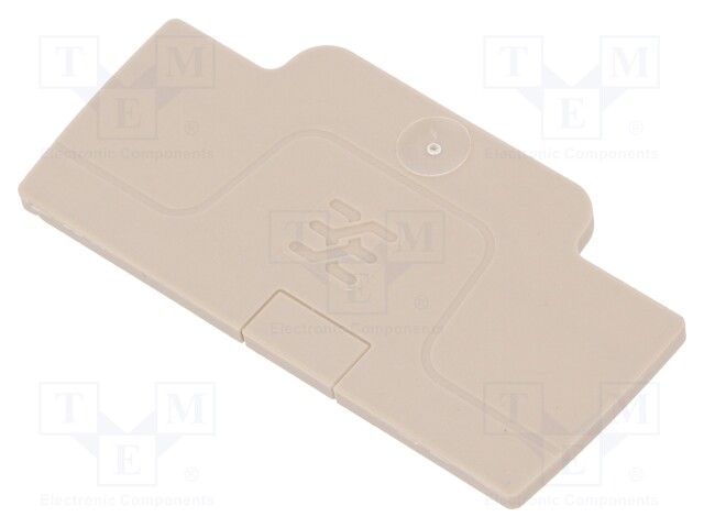 End plate; Application: A series; colourless