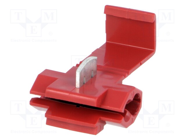 Quick splice; PT; IDC; 0.5÷0.9mm2; 20AWG÷18AWG; for cable; red