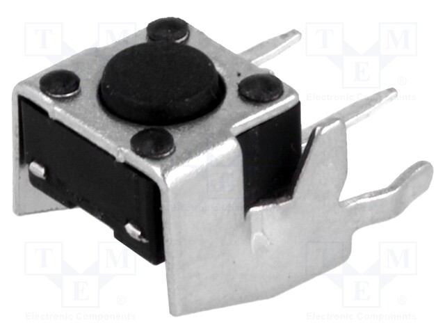 Microswitch TACT; SPST-NO; Pos: 2; 0.05A/12VDC; THT; none; 1N; 6x6mm