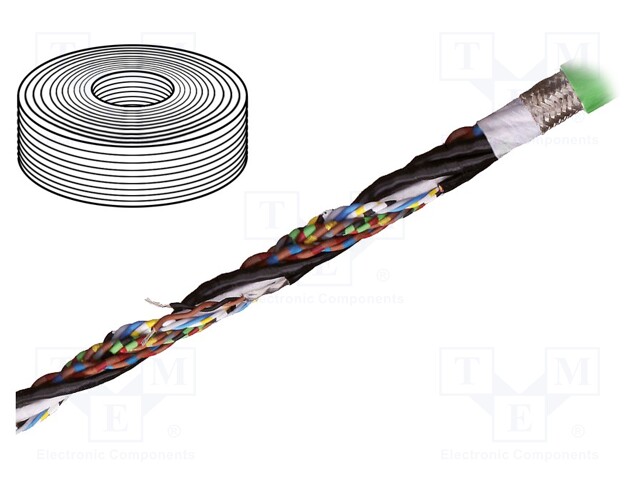 Wire: test lead cable; chainflex® CF211; 4x2x0,34mm2 + 4x0,5mm2