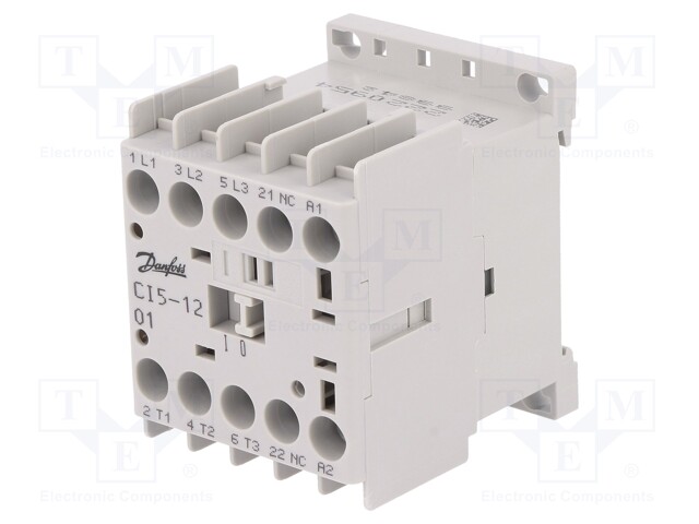 Contactor: 3-pole; NO x3; Auxiliary contacts: NC; 230VAC; 11.5A