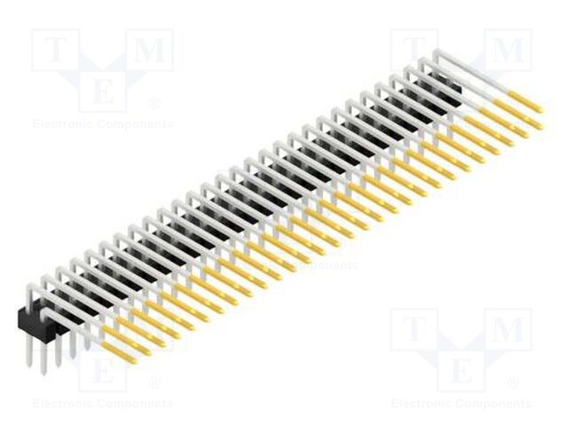 Connector: pin strips; pin header; male; PIN: 58; 2.54mm; THT; 2x29
