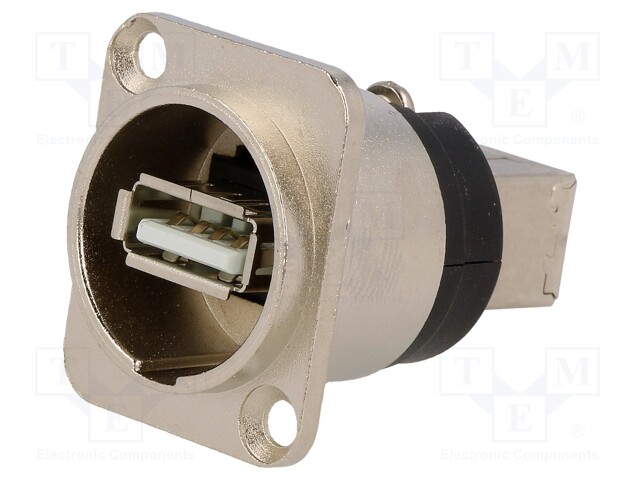 Adapter; USB A socket-front,USB B socket-back; FT; USB 2.0