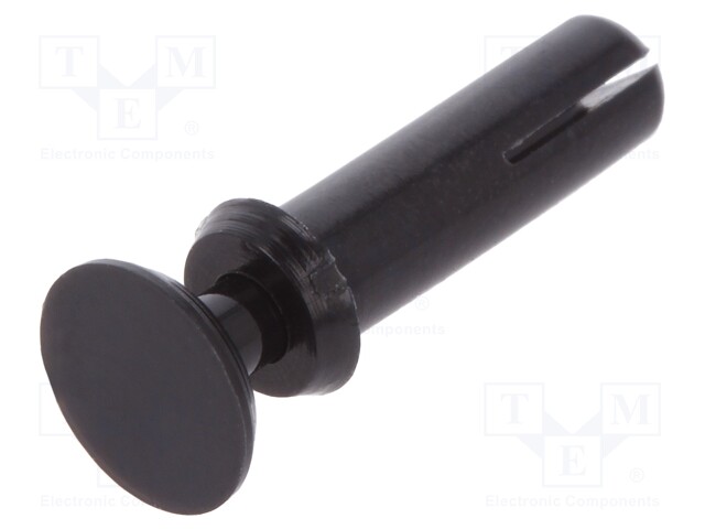 Rivet; polyamide; L.rivet: 8.5mm; Panel cutout diam: 2.7mm; UL94HB