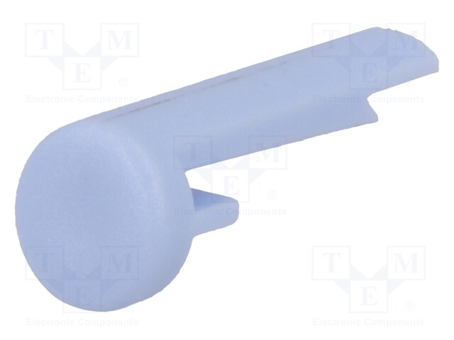 Pointer; plastic; blue; push-in; Application: A10; Shape: pin