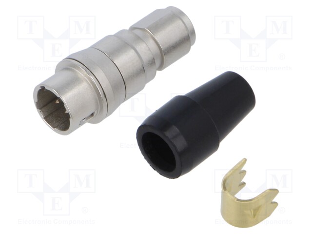 Connector: circular; HR10; Locking: push-pull; plug; male; 2A; PIN: 4