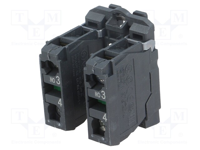 Contact block; 22mm; Harmony XB5; -25÷70°C; front fixing