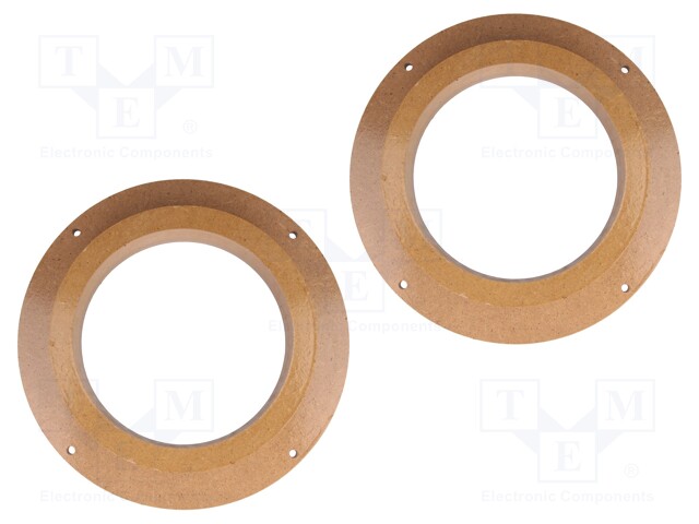 Spacer ring; MDF; 165mm; Audi; impregnated,varnished