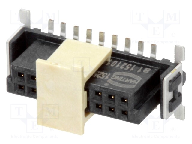 Connector: PCB to PCB; female; PIN: 18; 1.27mm; Series: har-flex