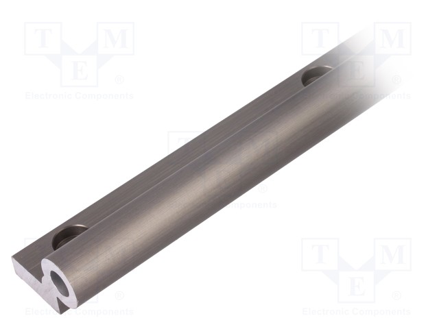 Single rail; aluminium; Ø: 20mm; L: 750mm; DryLin® W; Shape: round