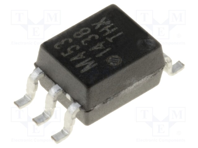 Optocoupler; SMD; Channels: 1; Out: transistor; 3.75kV; SO5; 15kV/μs