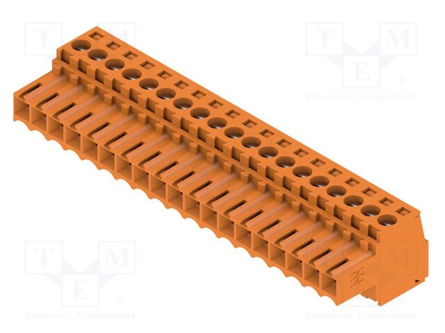 Pluggable terminal block