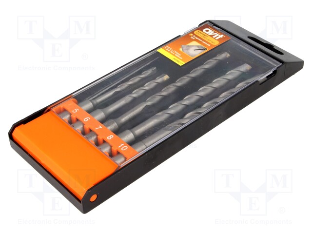 Tool accessories: drill set; Application: concrete; Pcs: 5