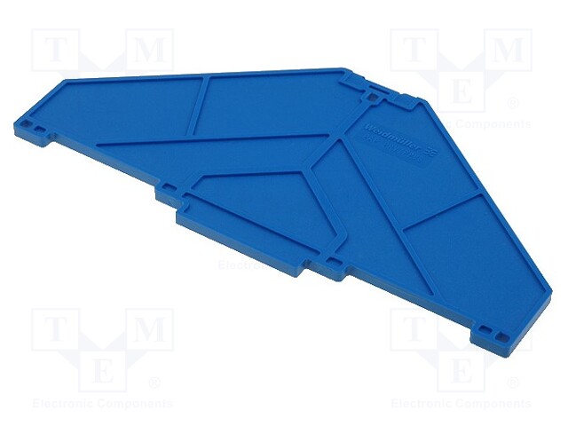 End piece; Application: PPV,PRV; ways: 8; blue; -25÷70°C; UL94V-0