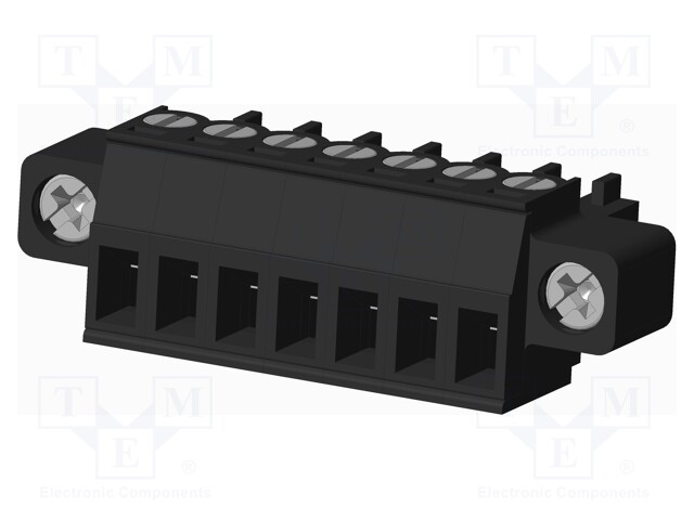 Connector: pluggable terminal block; plug; female; straight; 300V