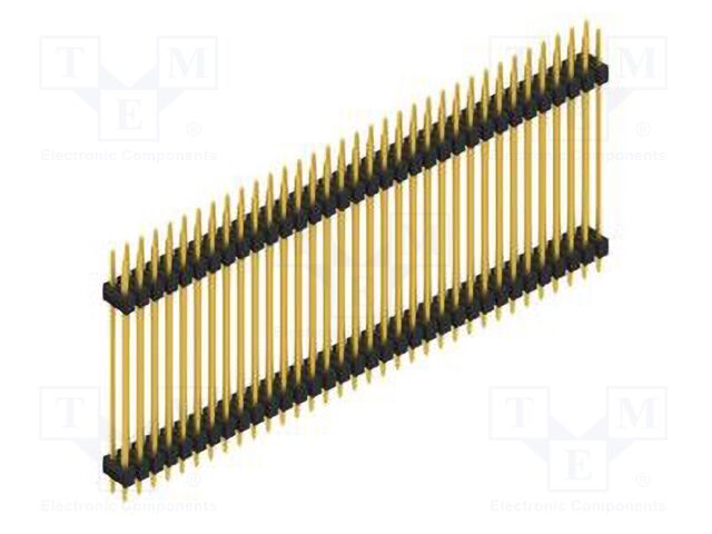 Connector: pin strips; pin header; male; PIN: 68; 2.54mm; THT; 2x34