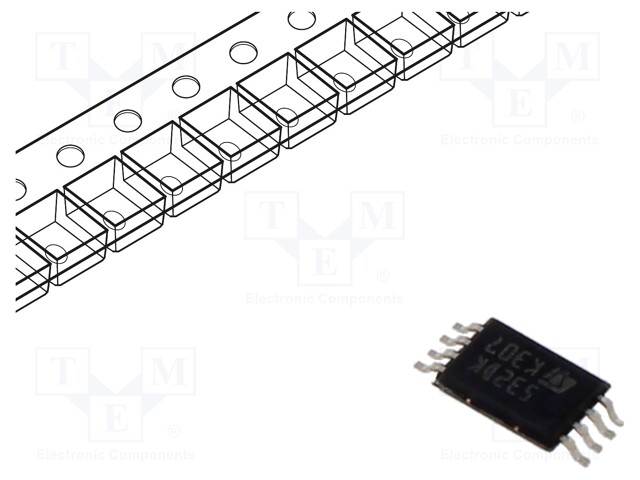 IC: EEPROM memory; SPI; 4kx8bit; 1.7÷5.5V; 20MHz; TSSOP8; serial