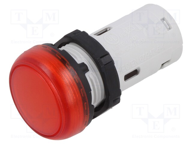 Control lamp; 24VAC; 24VDC; red
