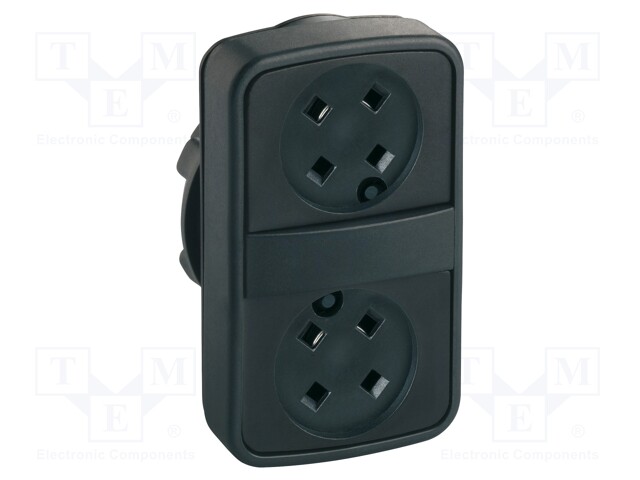 Switch Actuator, Schneider Harmony XB5 Series 22mm Double-Headed Pushbutton Switches