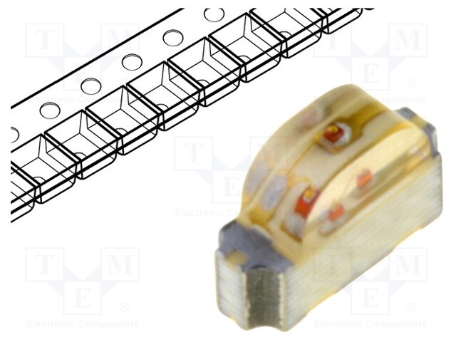 LED; SMD; 1104; yellow/green; 3x2x1mm; 140°; 2.1÷2.5/2.2÷2.5V; 20mA